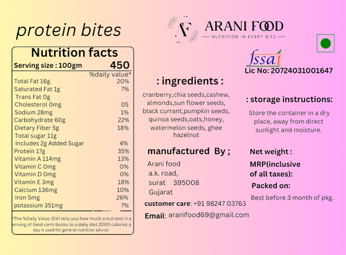 protein bites (500 g)